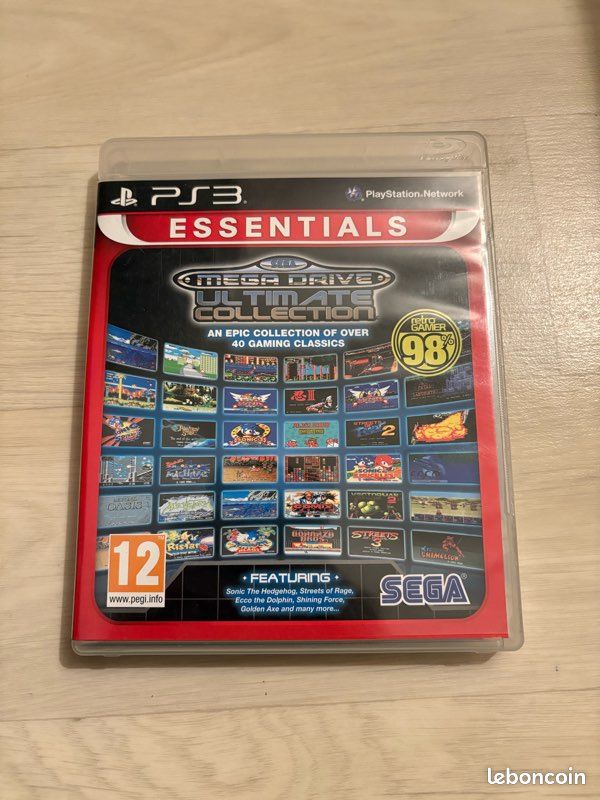 SEGA MEGA DRIVE ULTIMATE COLLECTION+CABLE HDMI/PS3 - Jeux vidéo