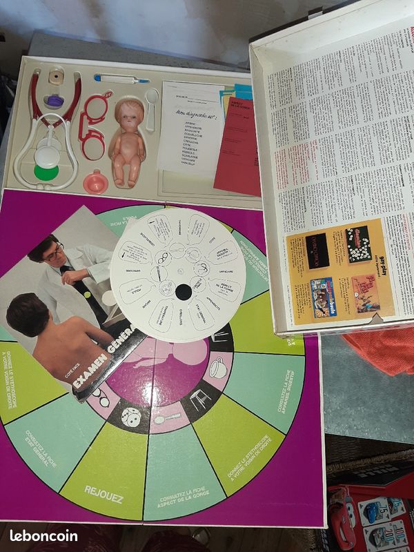 Jeux société : "allo docteur", "docteur maboul" (image 3)