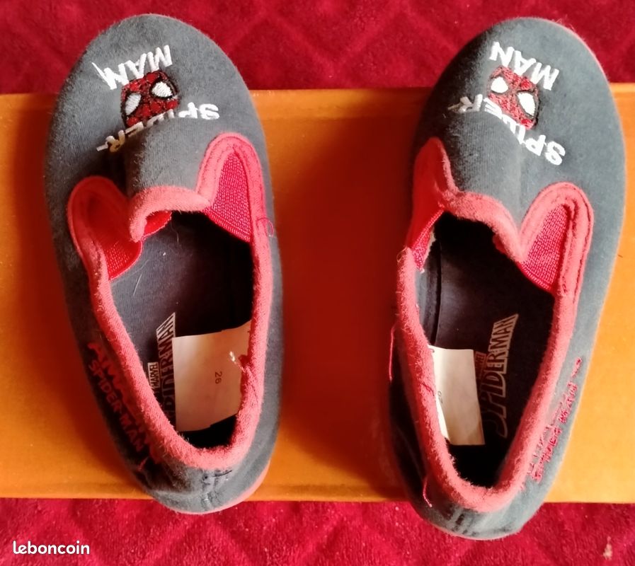 Chaussons Souples Chausson Fc Barcelone Chausson Spiderman