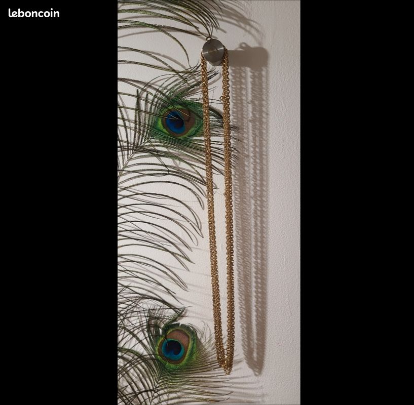 Collier sautoir doré (image 1)