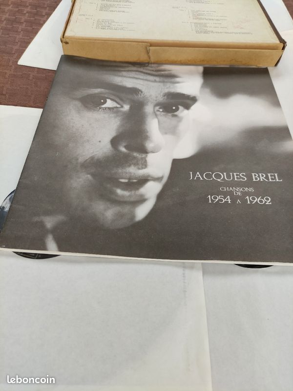 Coffret 33 tours Jacques BREL 1954 à 1962 (image 10)
