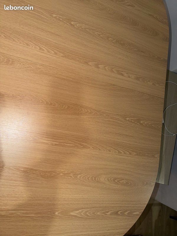 Table à manger extensible ovale 160-200cm (image 3)