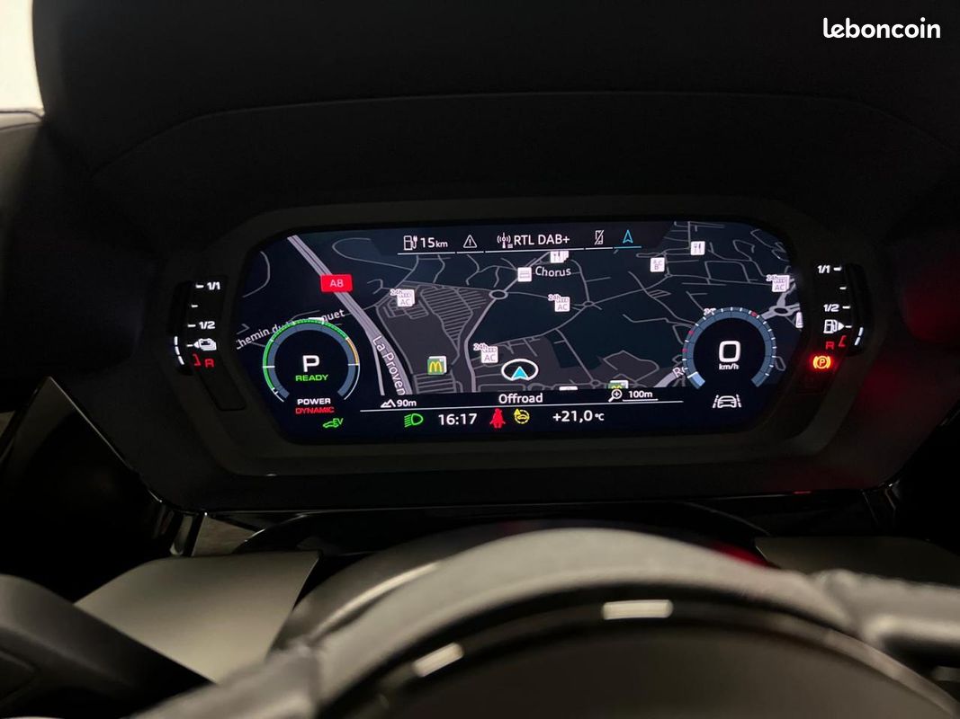 AUDI A3 SPORTBACK 40 TFSI-e 204ch S-Tronic - Hybride rechargeable -1°main - Suivi Audi Monaco (image 13)