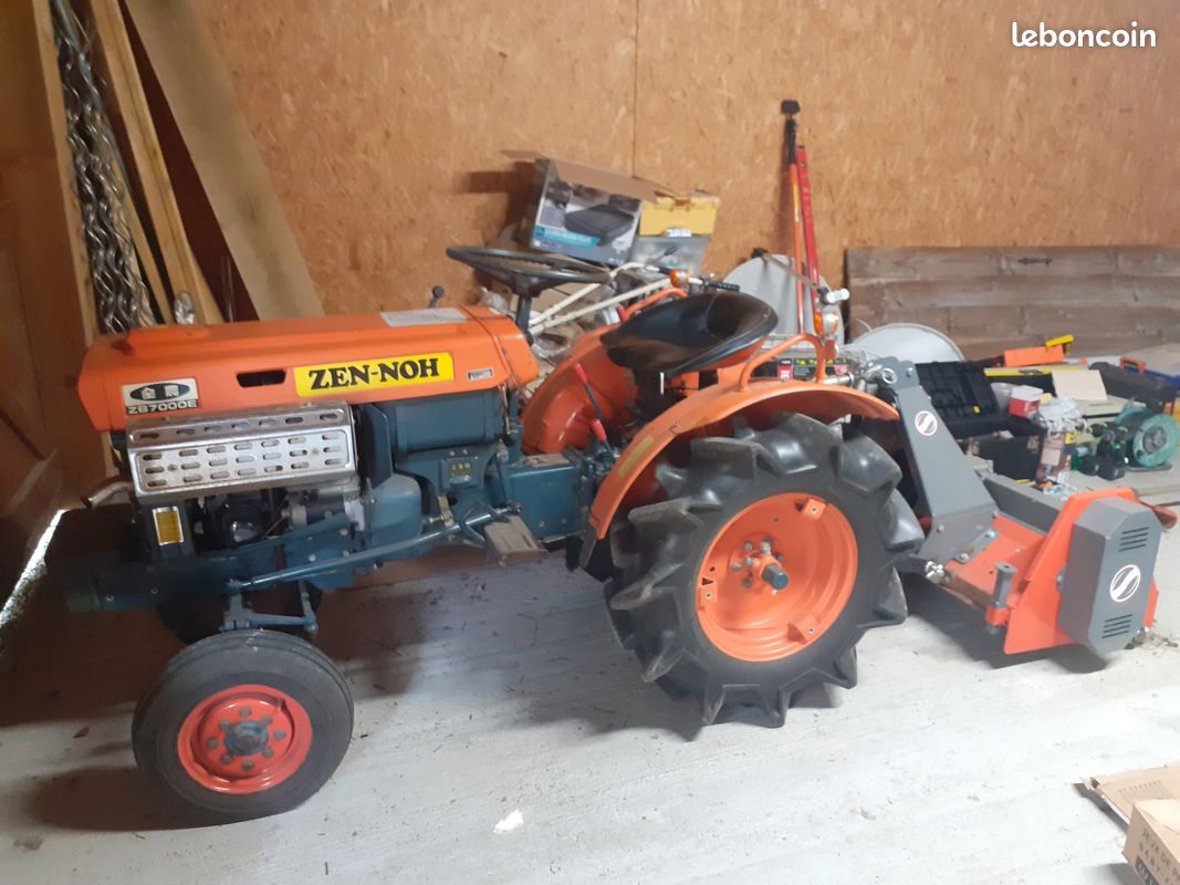 Micro tracteur kubota zb 7000e zen noh - Tracteurs