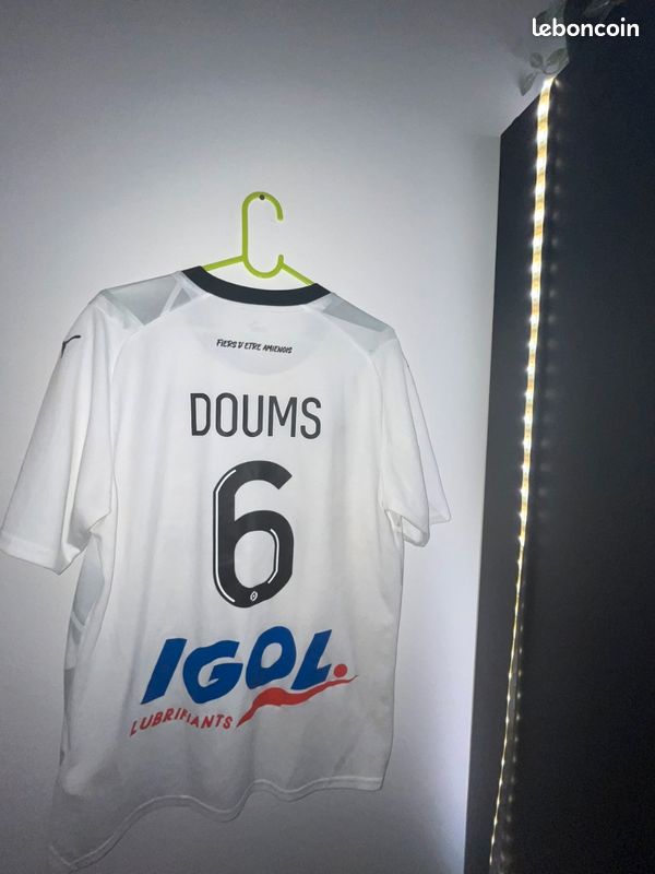 Maillot Entrainement Amiens SC – Kappa Taille L – Porté (match Worn)