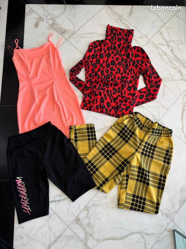 Grand lot vêtements femme / ado – Disney, Stitch, vintage, tops, jeans, pyjamas (image 7)