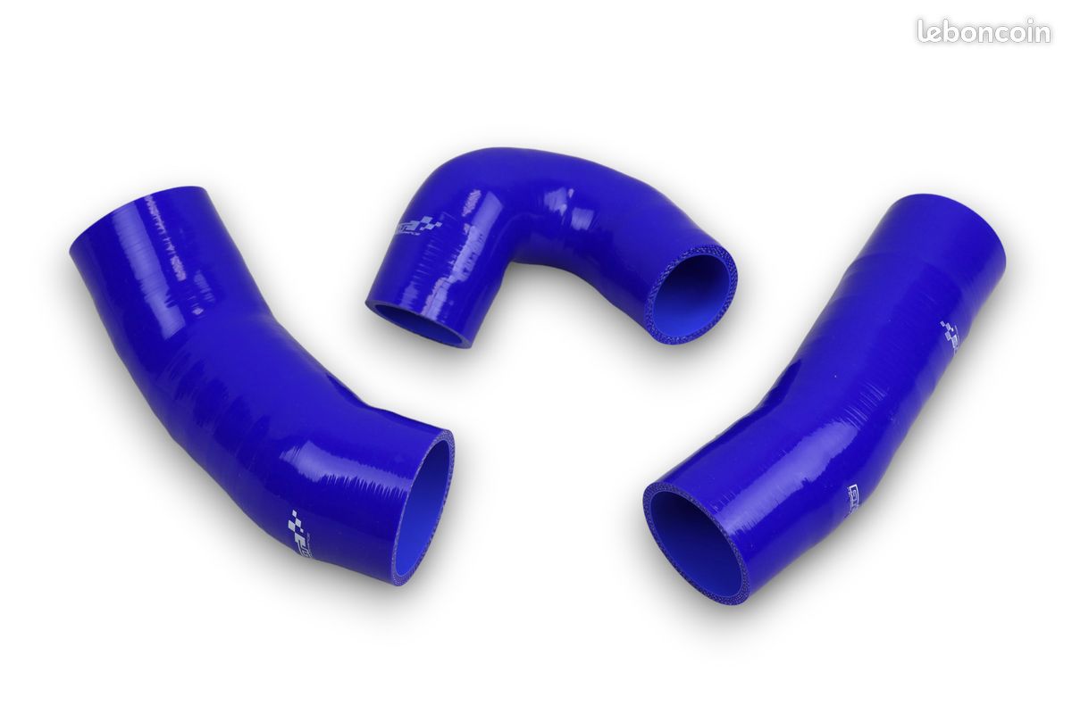 Kit 3 durites silicone Admission Clio 3 RS Avec ou Sans Résonateur (image 2)