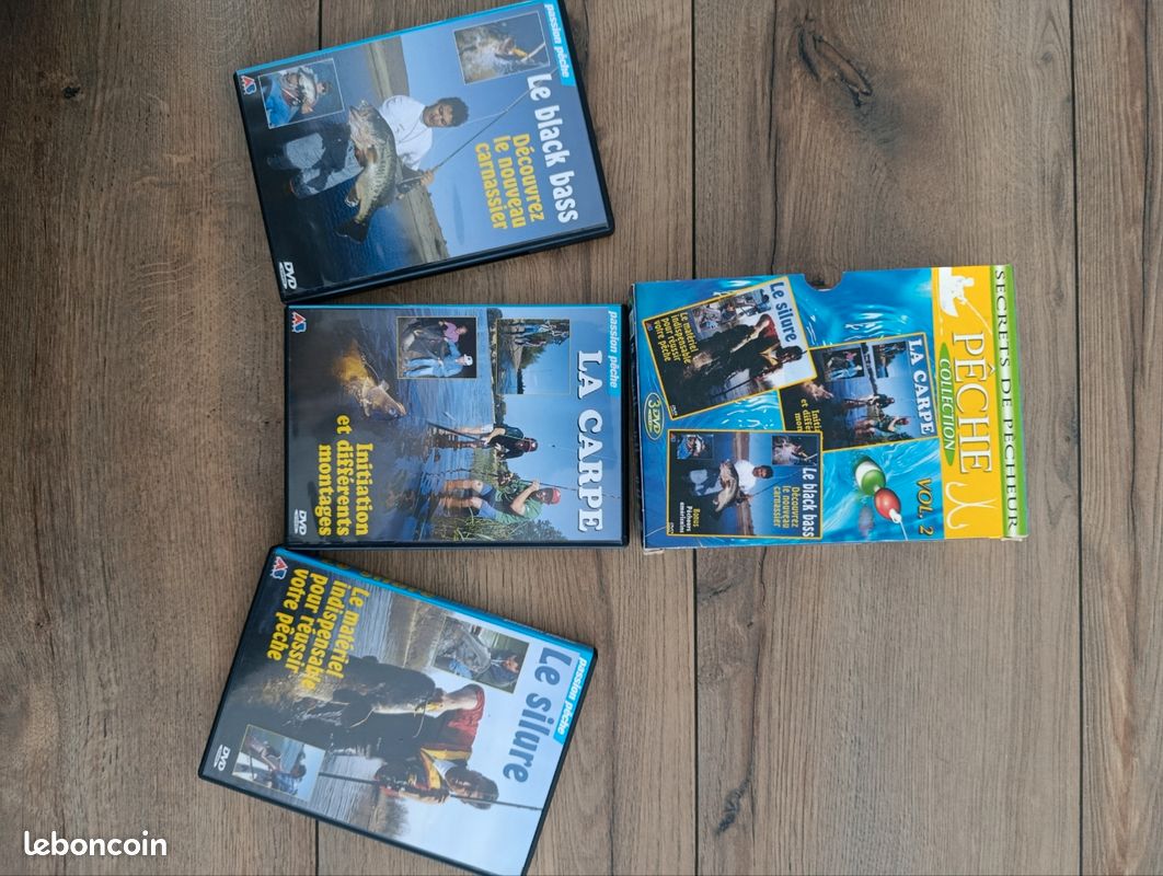 Coffret DVD pêche eau douce (image 1)