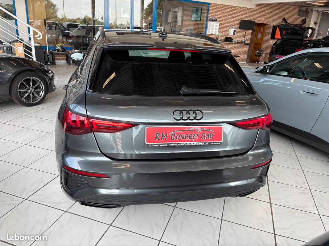 Audi A3 sportback 45 TFSI e 245ch Compétition S line s tronic GPS-LED-VRTUAL COCKPIT-CAMERA-KEYLESS- (image 15)