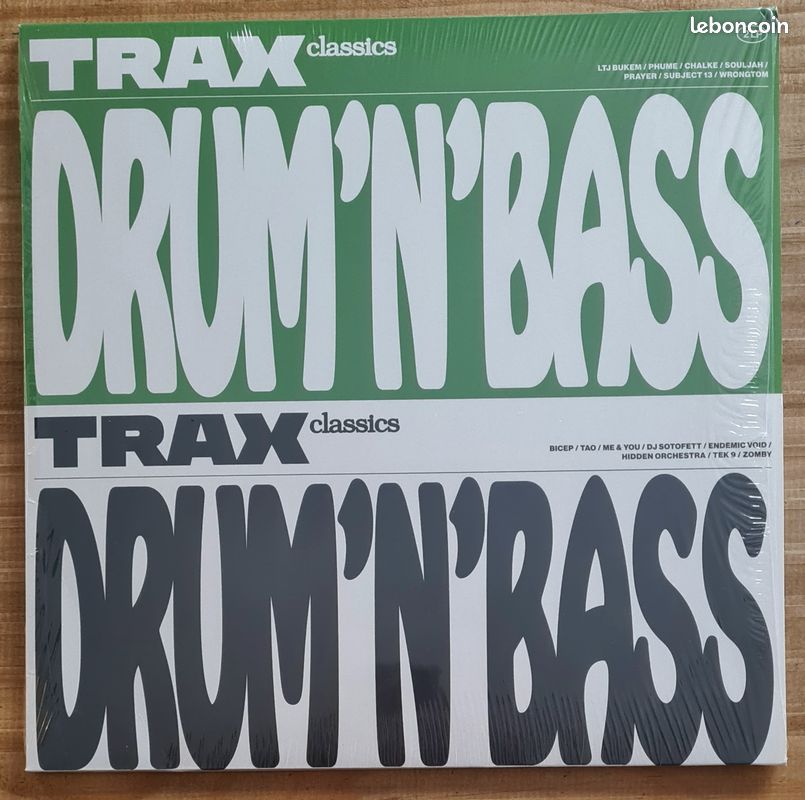 Trax Classics (Drum'N'Bass) (2xLP vinyle) (image 1)
