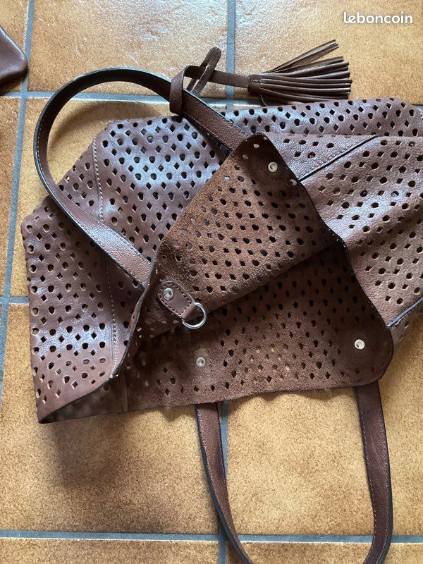 Sac cuir marron Loxwood (image 4)
