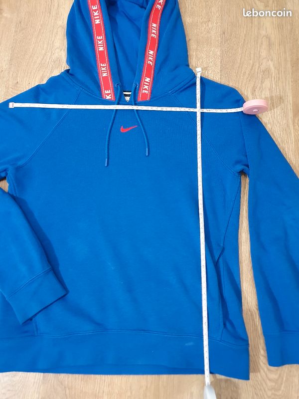 Pull à Capuche Nike Bleu (image 7)