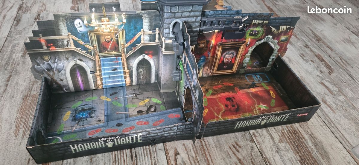 Jeu De Société Panique Au Manoir Hanté - Version Française - Occasion