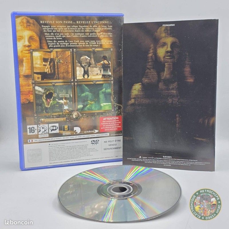 Tomb Raider Anniversary Platinum - jeu vidéo Jeux PS2 - Prix & Rareté