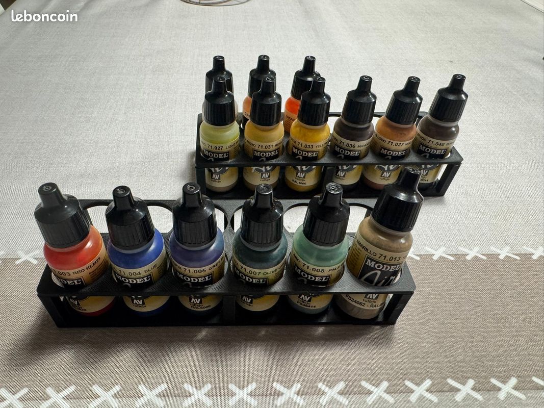 Vallejo Peintures Modélisme – Gammes Model Color, Model Air, Primers Et Diorama FX – Qualité Acrylique