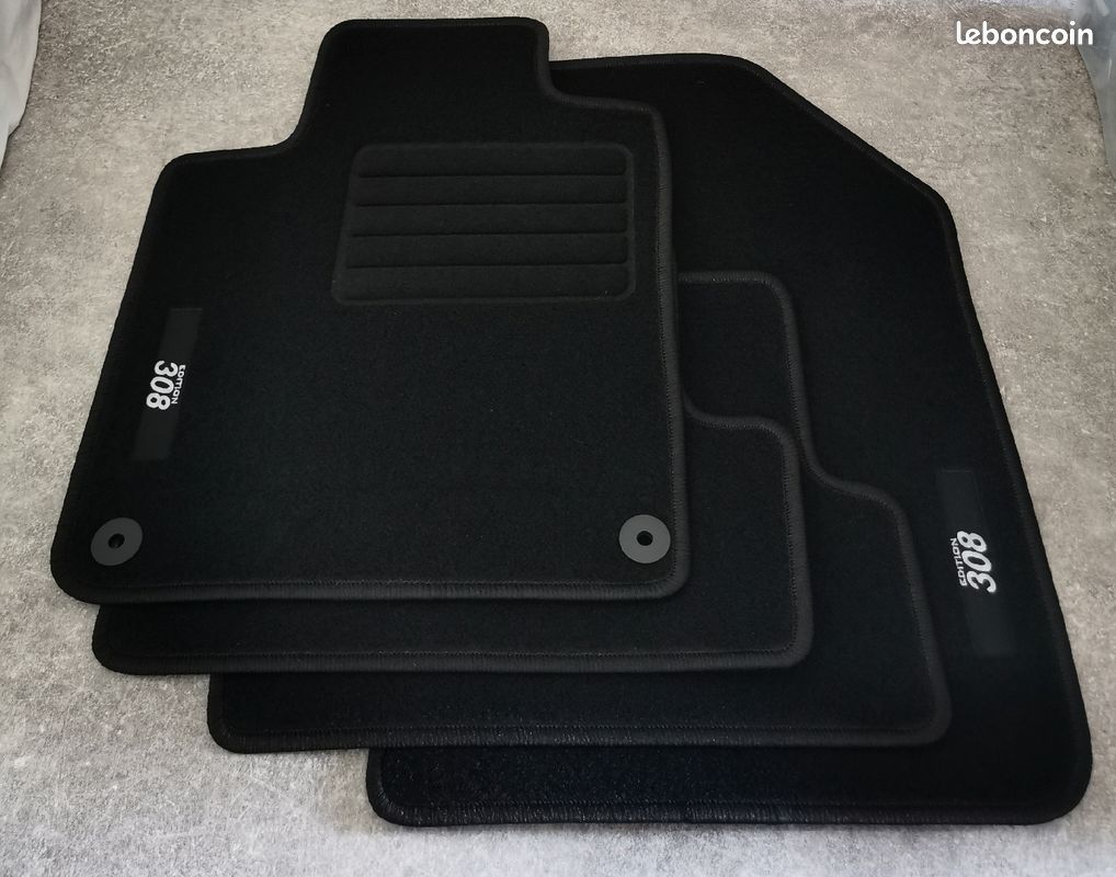 Tapis De Coffre PE Sur Mesure Peugeot 308 II SW 2014-2021 – Protection Tout-Temps, Bords 4 Cm, Résistant Et Facile à Nettoyer
