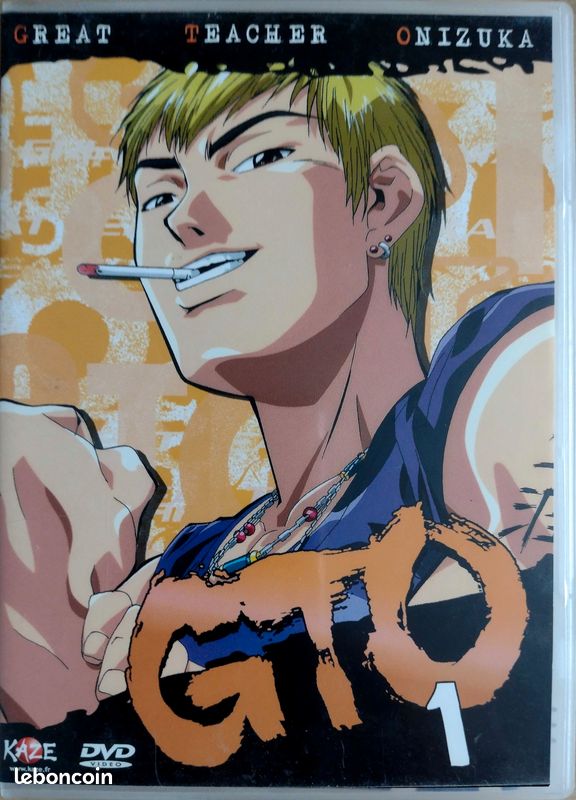 GTO Vol.1 - GREAT TEACHER ONIZUKA - Mangas en DVD (image 1)