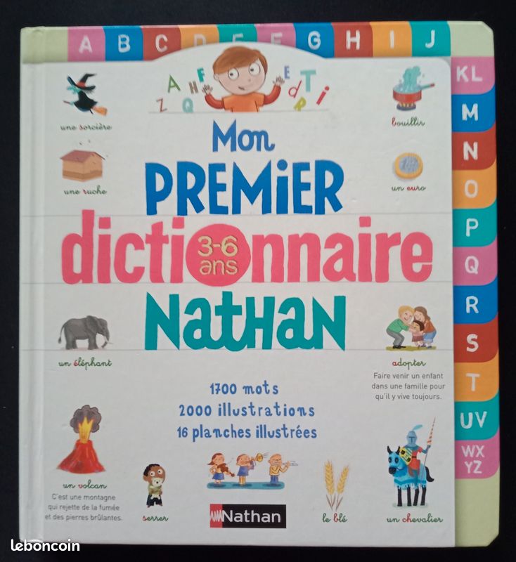 Livre : mon premier dictionnaire. Nathan (image 1)