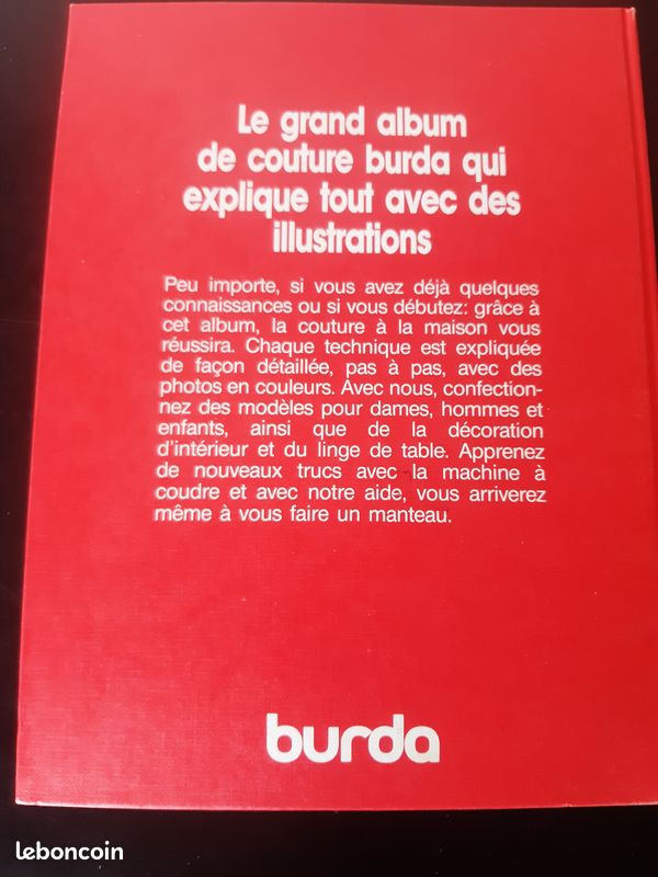Livre Burda couture (image 2)