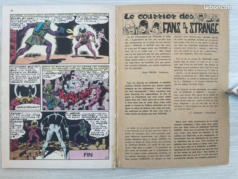 STRANGE No 17 BD Comics E.O. En B.E (image 5)