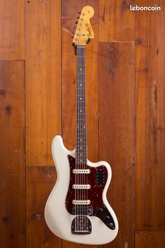 Fender Bass VI Custom Shop Journeyman Relic 2018 - Olympic White (image 3)