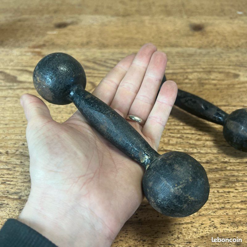 Paire De Colliers D'haltères Vintage DP (Diversified Products) - 1 Pouce