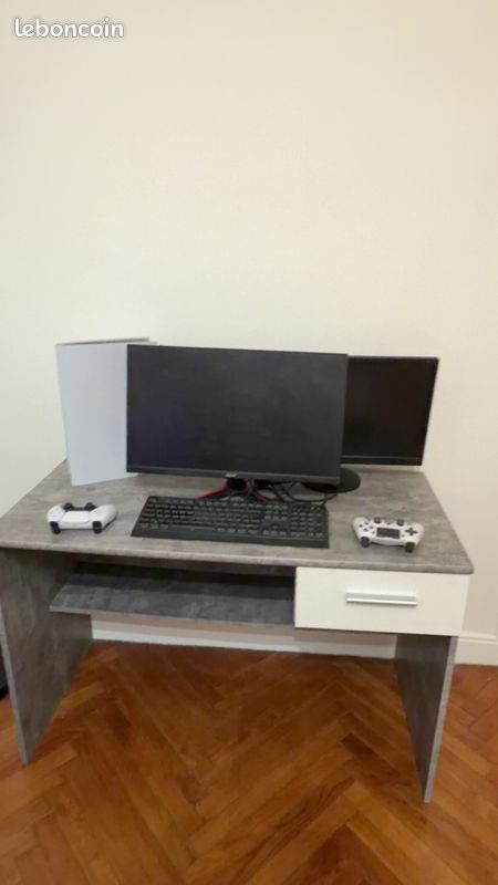 Vente bureau gris (image 1)