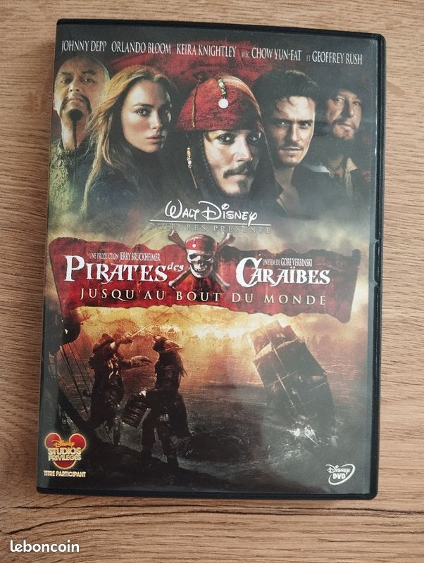 Pirates Des Cara bes 3 Jusqu au Bout Du Monde DVD Films pirates-des-cara-bes-3-jusqu-au-bout-du-monde-dvd-films