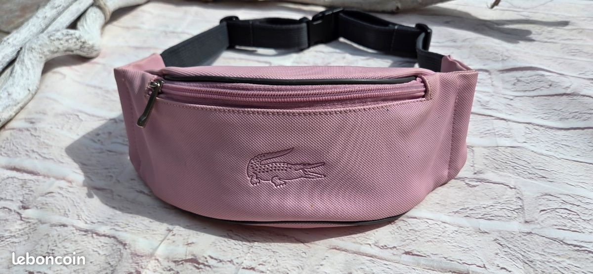 Lacoste Bagageries Sacoche Banane Lacoste Rose Fanny Pack Banane