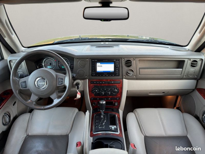 Jeep COMMANDER 3.0 CRD LIMITED + TREUIL ELECTRIQUE + PARE-CHOCS OFF-ROAD RENFORCE (image 9)