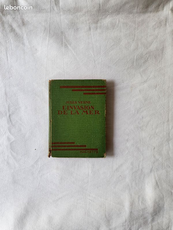 Livre L'invasion de la mer Jules Verne Hachette 1935 (image 1)