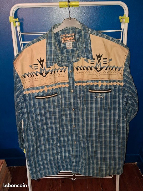 Chemise en toile Cowra de SCIPPIS - Chemise western - Taille S/M