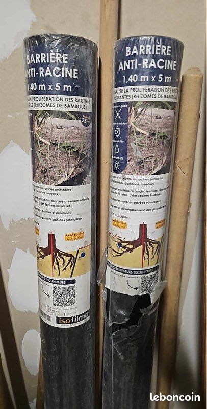 NEUF Barrière anti racine 1m40 x 10m (image 1)