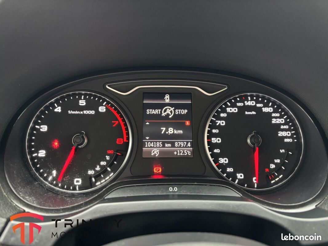 Audi A3 1.4 TFSI 122CH AMBITION + PREMIERE MAIN + FIXATION CROCHET + ENTRETIEN A JOUR + GARANTIE (image 15)