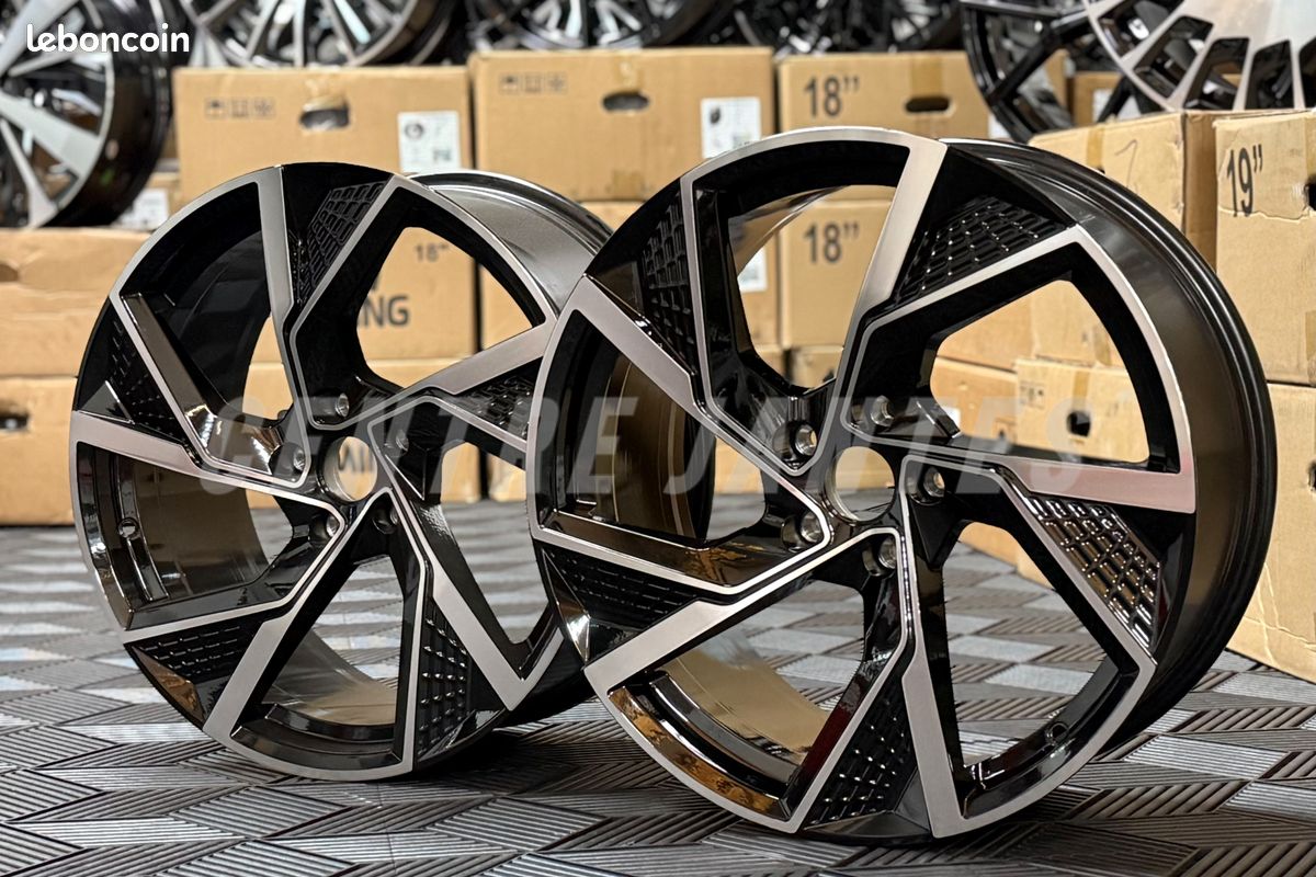 4 Jantes Audi 19" S-Line Quattro – A3 S3 RS3 A4 S4 RS4 A5 S5 RS5 A6 S6 A7 S7 Q3 SQ3 Q5 SQ5 (image 2)