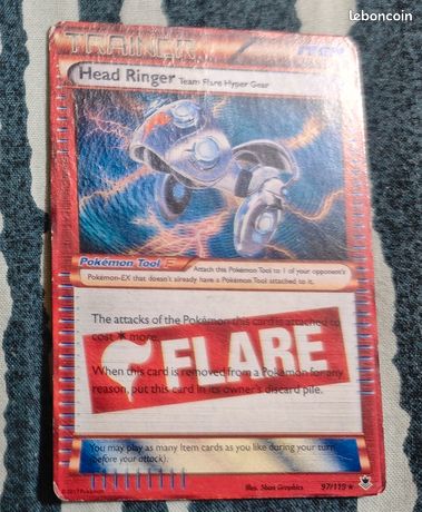 head ringer pokemon card (97/119) [XY: Phantom Forces]  Plug Phantom Forces Singles We Need This Card Back