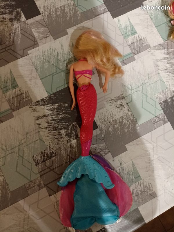 Barbie Princesse sirène Lumina Jeux Jouets
