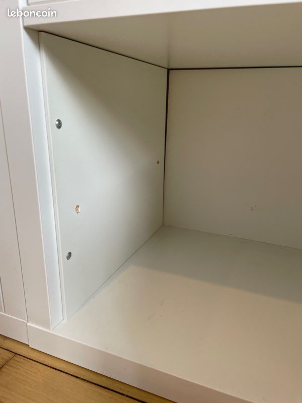 Meuble kallax 5x5 avec portes et tiroirs, 1 ou 2 modules disponibles (image 9)