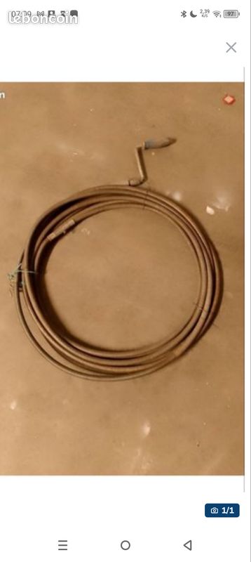 Câble grand pour déboucher 10 mètres (image 1)