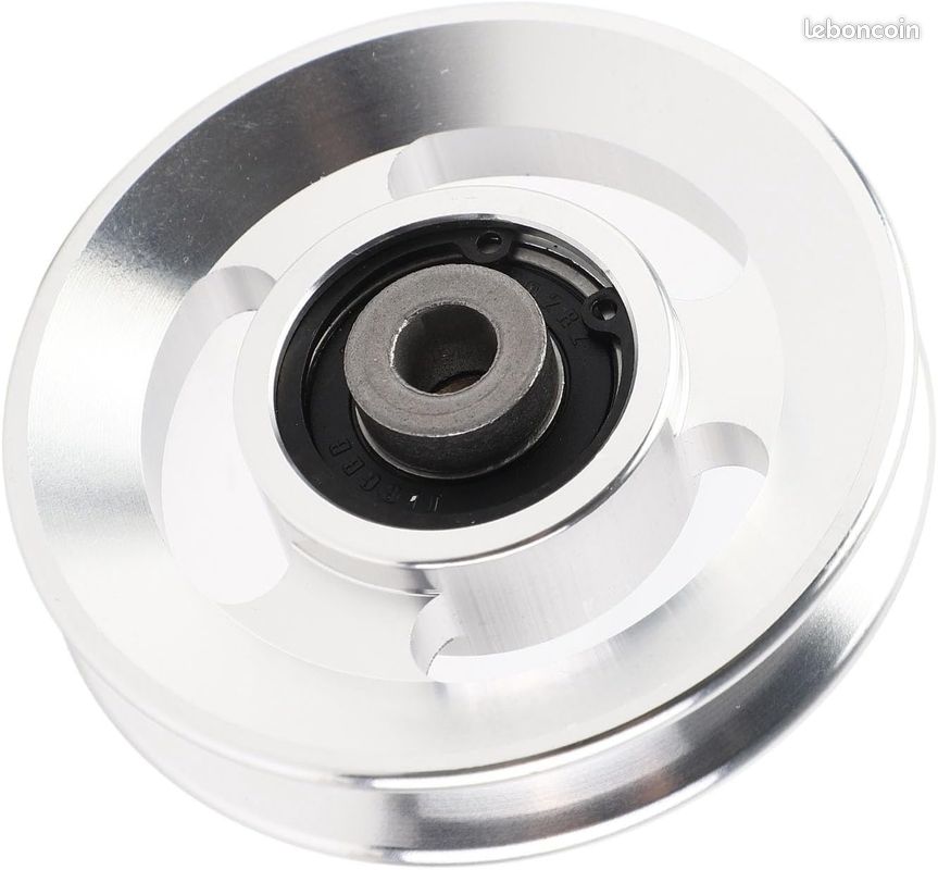 Poulie fitness aluminium 90 mm alésage 10,5 mm pour home gym 1081-SPO-4 (image 4)
