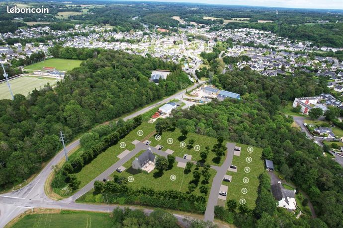 Terrain 282 m² Inzinzac-Lochrist