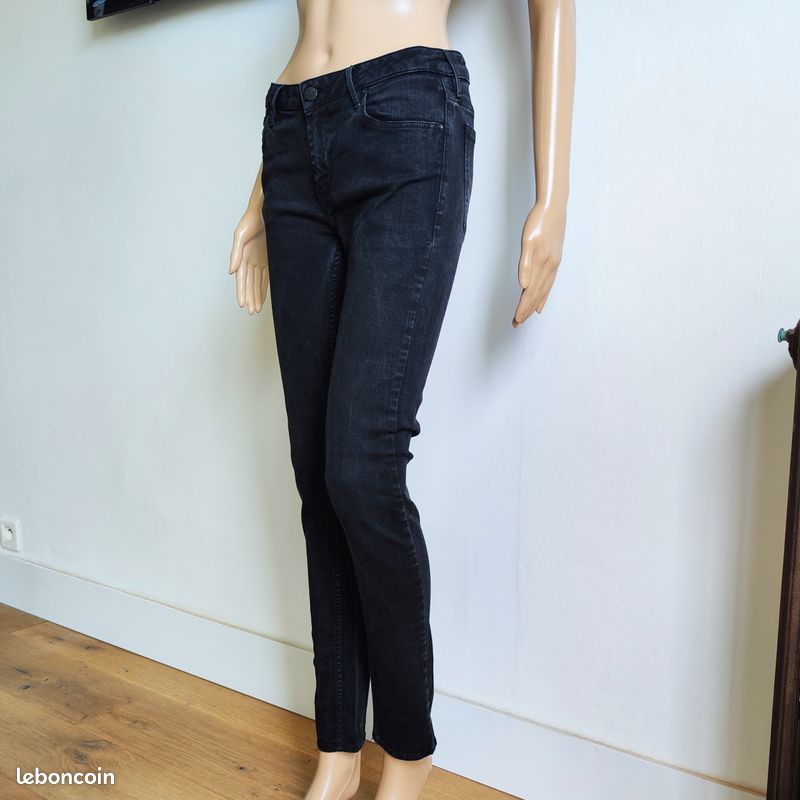 Jeans Reiko noir - Taille 29 (39) (image 2)