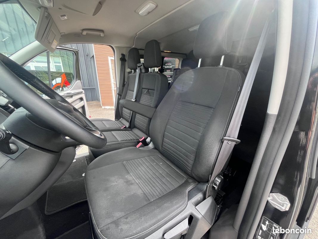 Ford transit custom cabine approfondie 320 l2h1 2.0 ecoblue 130 bva limited prix ttc/tva recuperable (image 10)