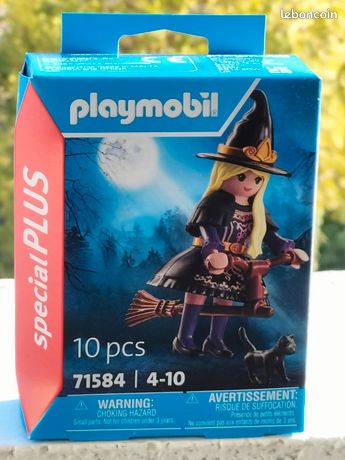 Playmobil la sorcière et son chat Jeux Jouets