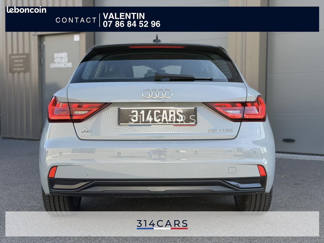 AUDI A1 Sportback 1.0 25 TFSI 95 - BV S-Tronic Advanced - Garantie 6 Mois (image 10)