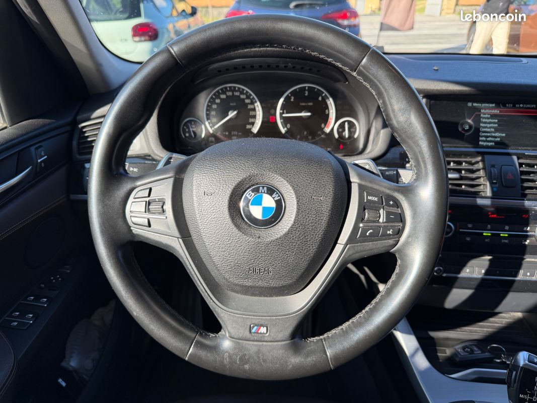 Bmw x3 2.0 d 190ch xline xdrive bva - camera de recul - sieges chauffants (image 4)
