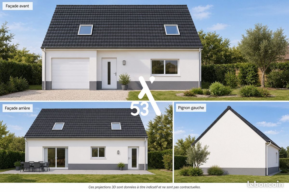 Maison 4 pièces 97 m² · à Arques · 97 m² · 158 500 €