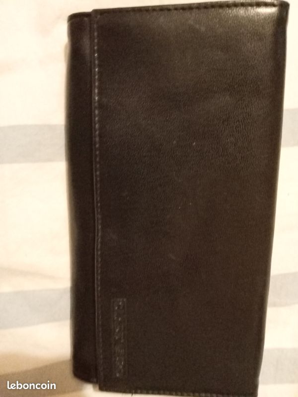 Portefeuille noir femme (image 2)
