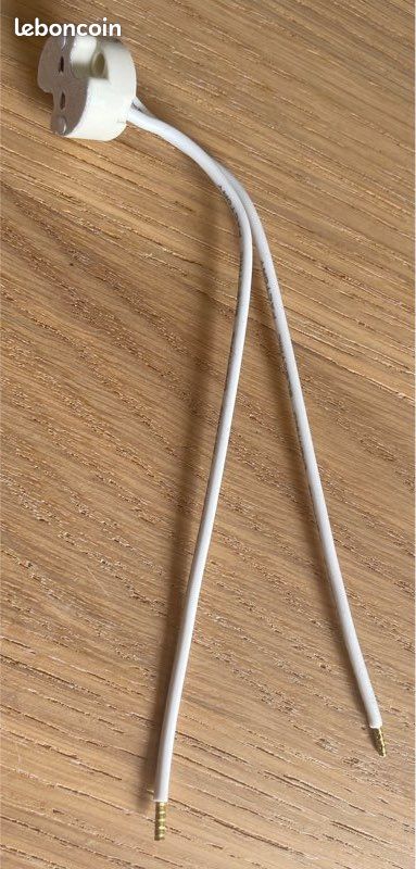 Fineled Lot De 3 Adaptateurs E27 Vers MR16 GU5.3 - Pour LED, Halogène - 250V 2A