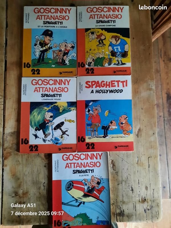 B.D. Spaghetti. GOSCINNY.16/22 (image 1)